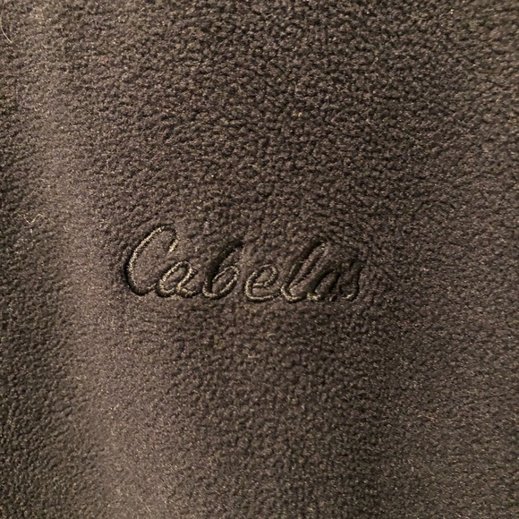 Cabelas Black Fleece Jacket in Medium - Picture 4 of 4